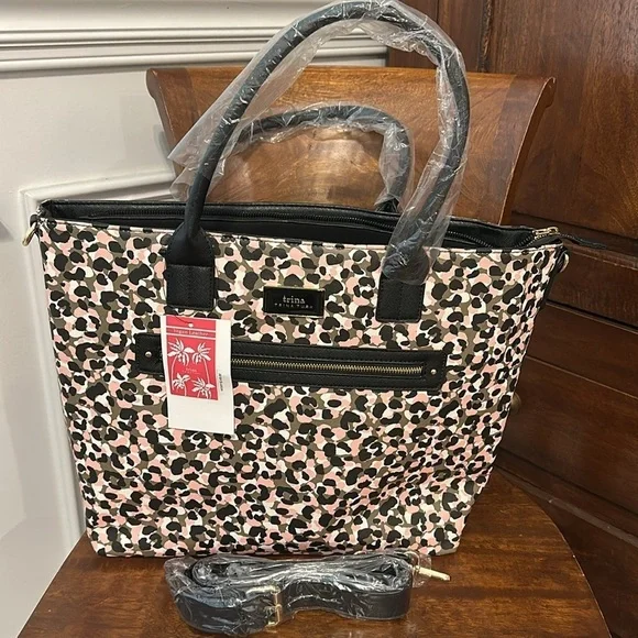 Trina Turk Leopard Tote - Picture 5 of 13